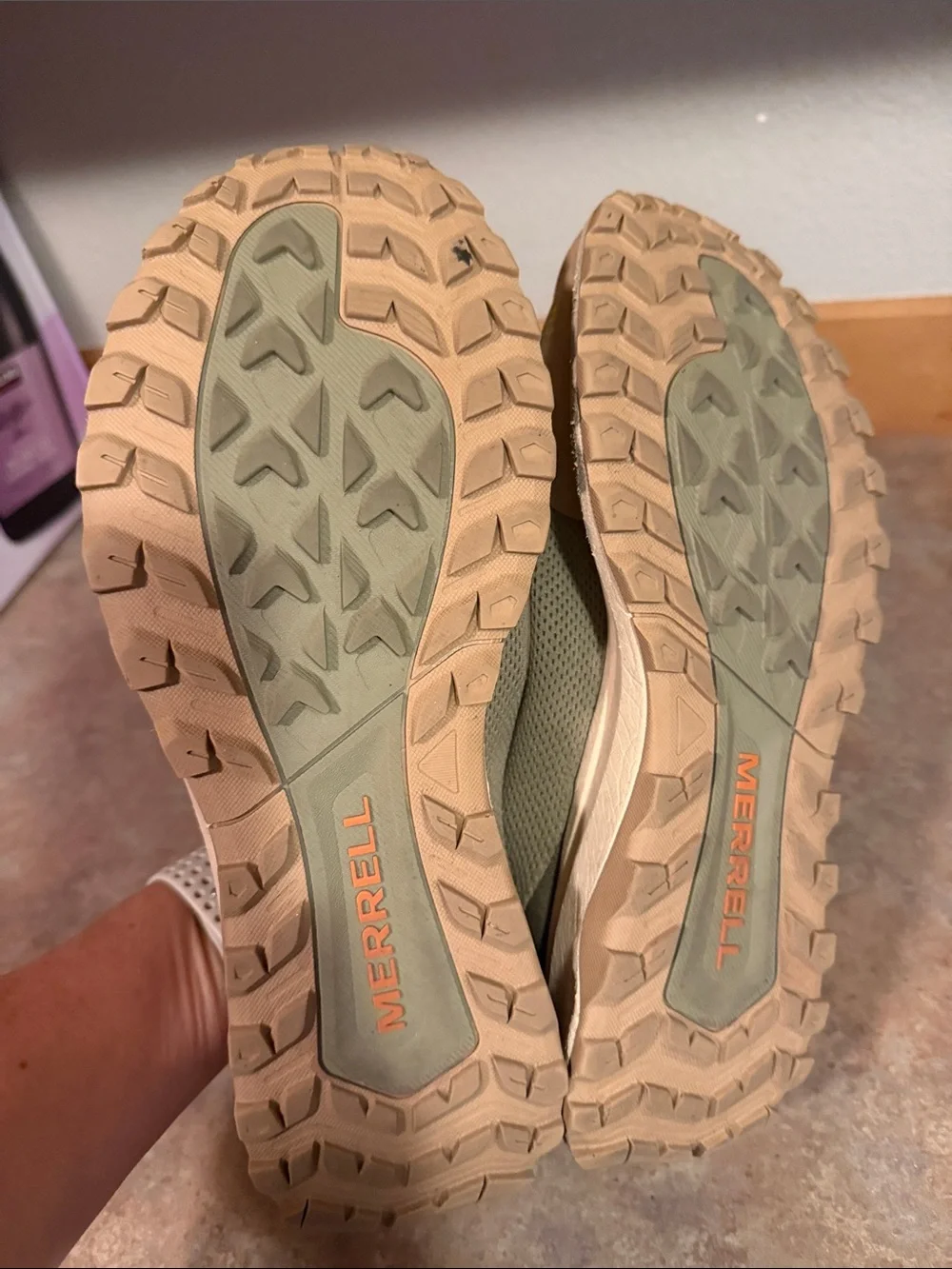 Merrell breathable olive